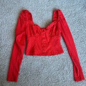 Free people long sleeve top
